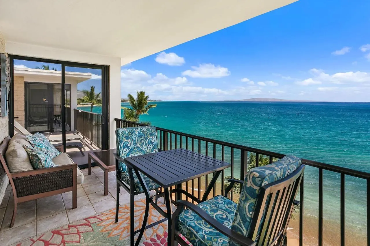 Kihei Beach 606 - Direct Ocean Front, Central Ac! 0*,  United States