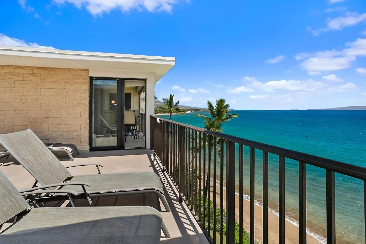 Kihei Beach 606 - Direct Ocean Front, Central Ac! Holiday home