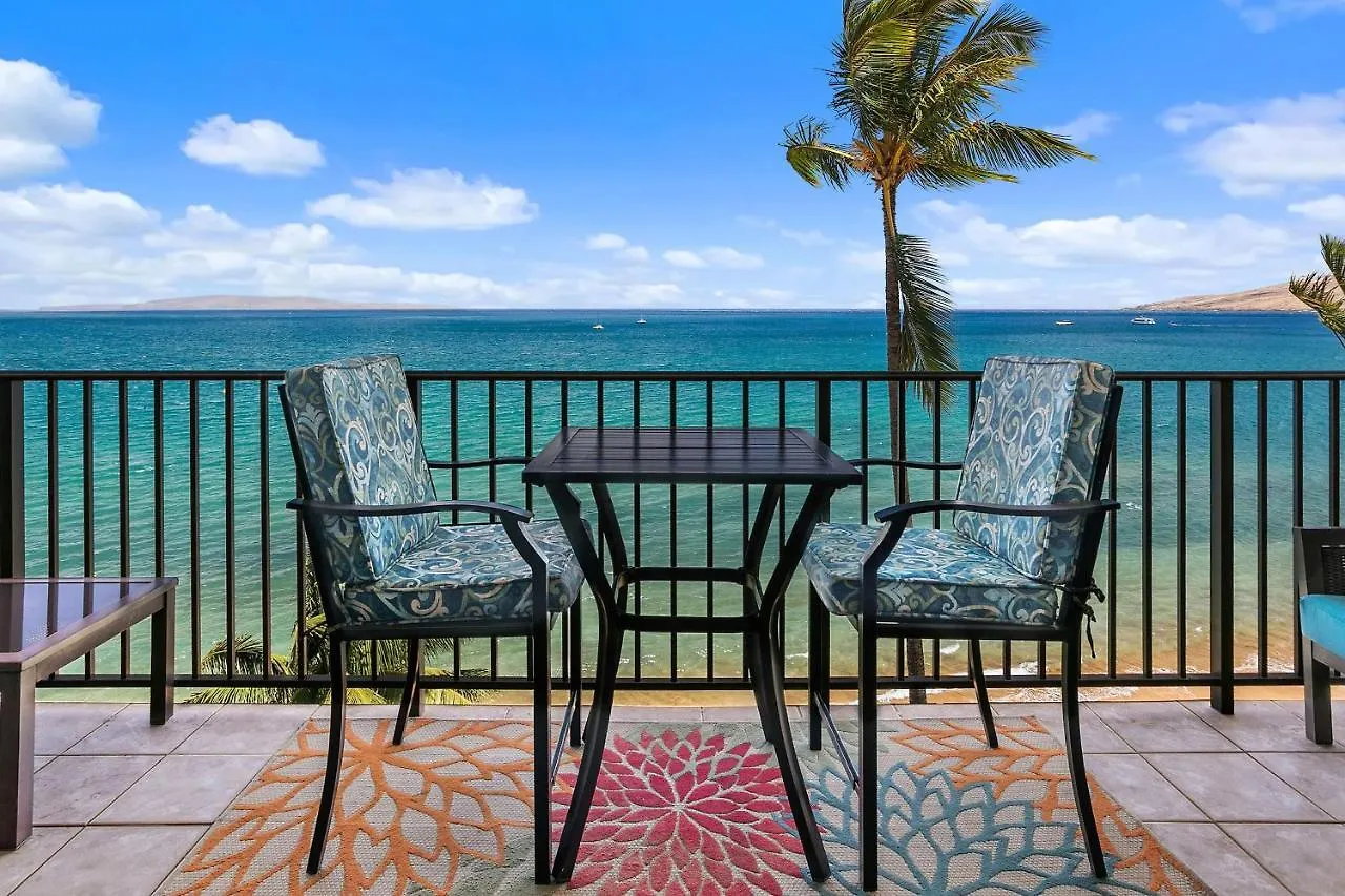Kihei Beach 606 - Direct Ocean Front, Central Ac! 0*,  United States